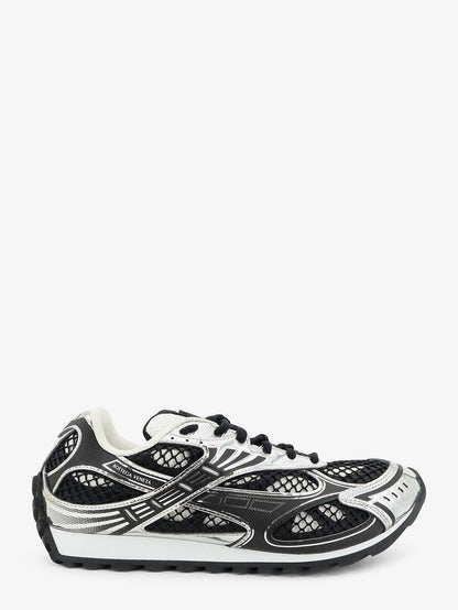 Bottega Veneta Orbit mesh sneakers with rubber inserts - Blacksilver