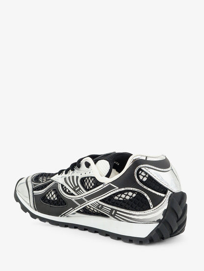 Bottega Veneta Orbit mesh sneakers with rubber inserts - Blacksilver