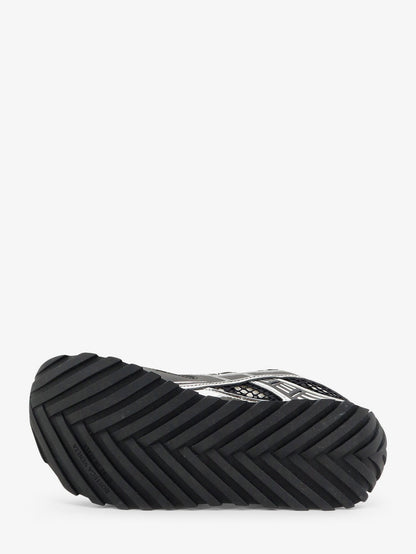 Bottega Veneta Orbit mesh sneakers with rubber inserts - Blacksilver