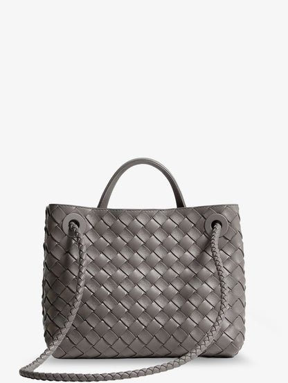 Bottega Veneta Andiamo Small leather crossbody bag - Basalt-Mb-Basalt