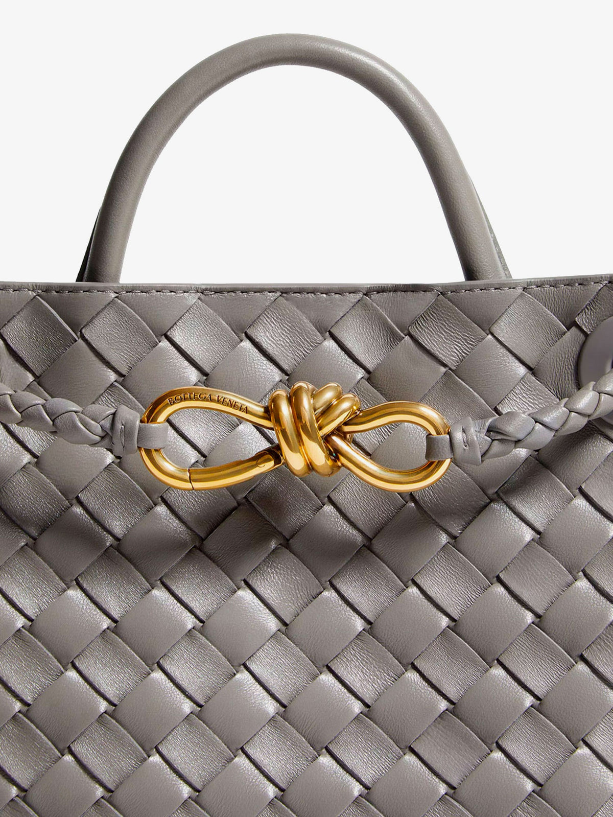 Bottega Veneta Andiamo Small leather crossbody bag - Basalt-Mb-Basalt
