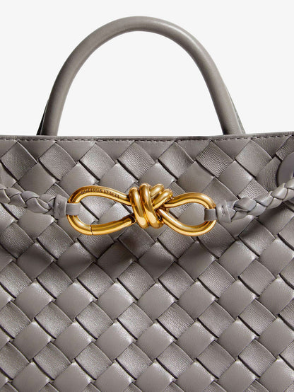 Bottega Veneta Andiamo Small leather crossbody bag - Basalt-Mb-Basalt