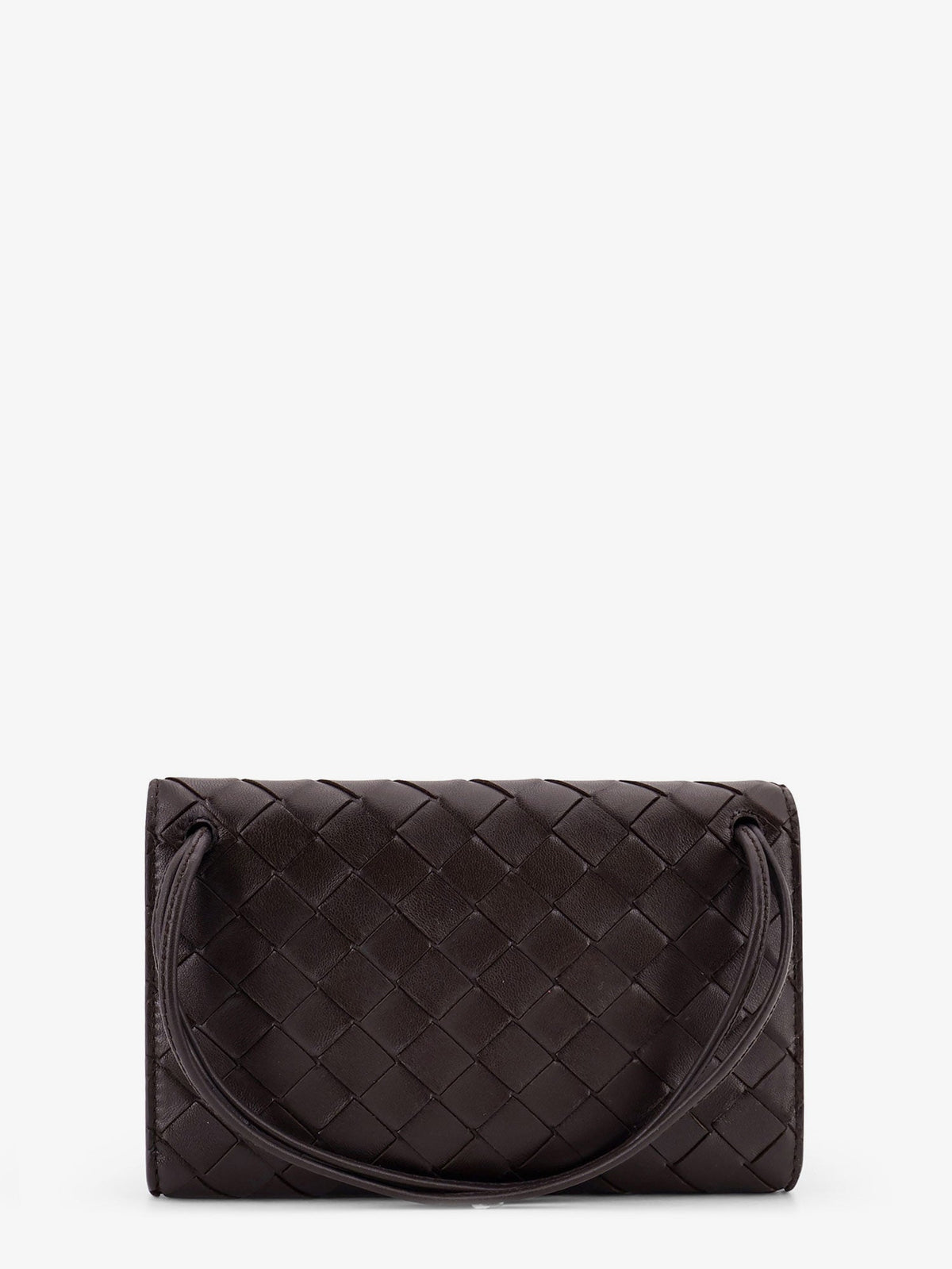 Bottega Veneta Andiamo crossbody bag with Intrecciato pattern - Fondant-M Brass