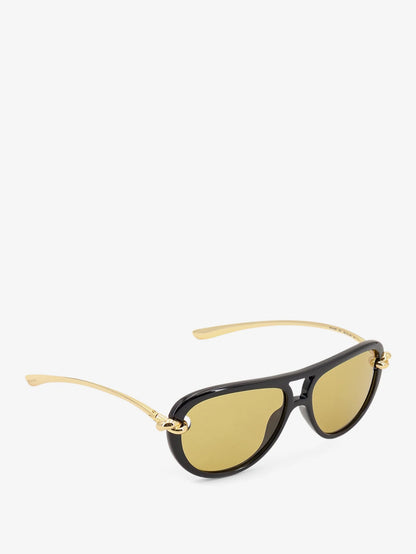 BOTTEGA VENETA - Aviator Knot acetate sunglasses