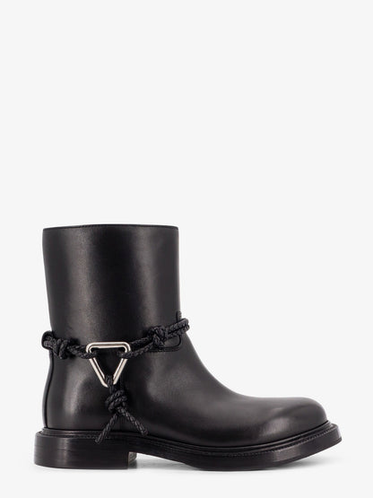 Bottega Veneta James leather ankle boots - Black