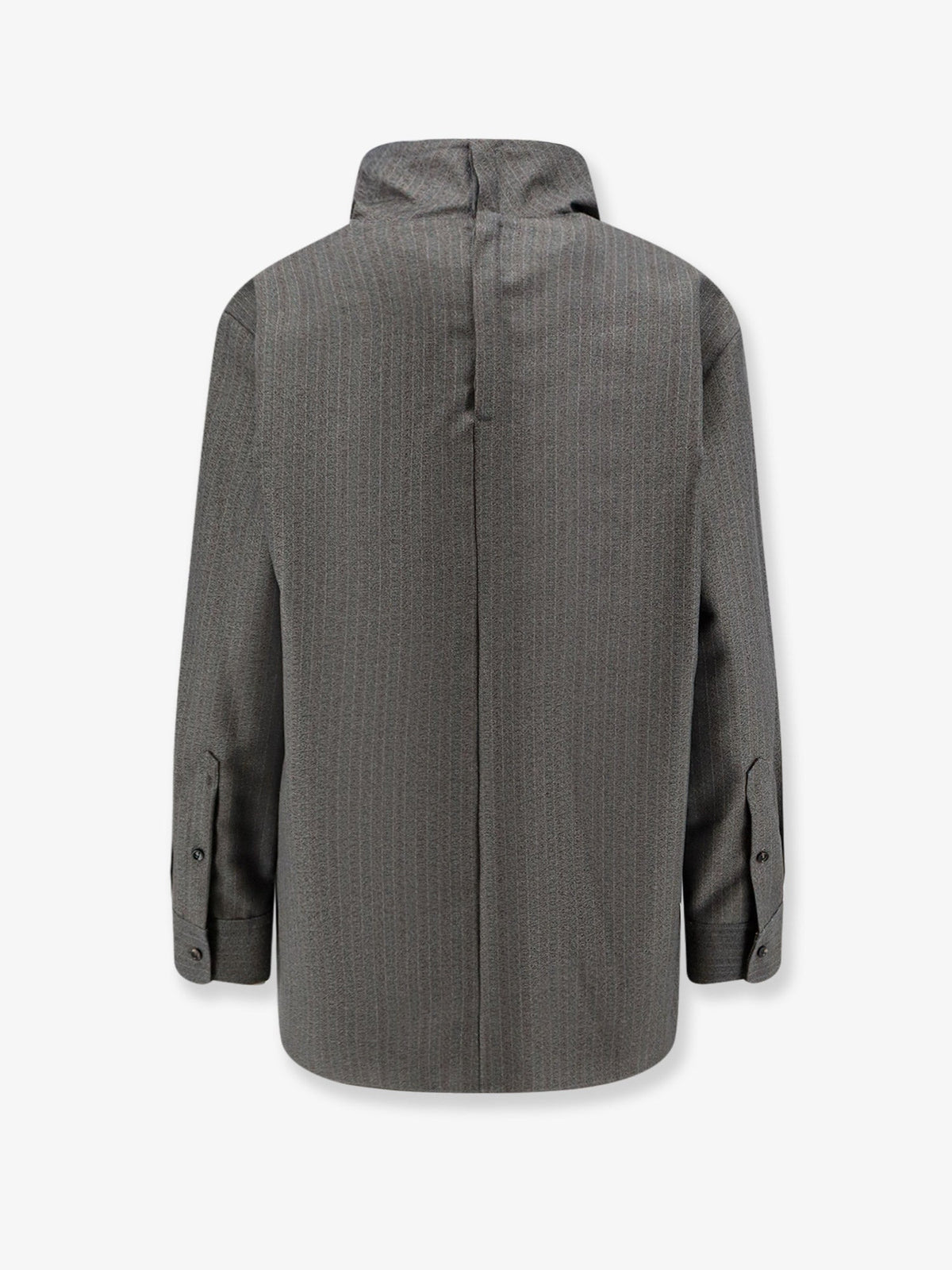Bottega Veneta Wool and mohair shirt - Desert/Grey Melange