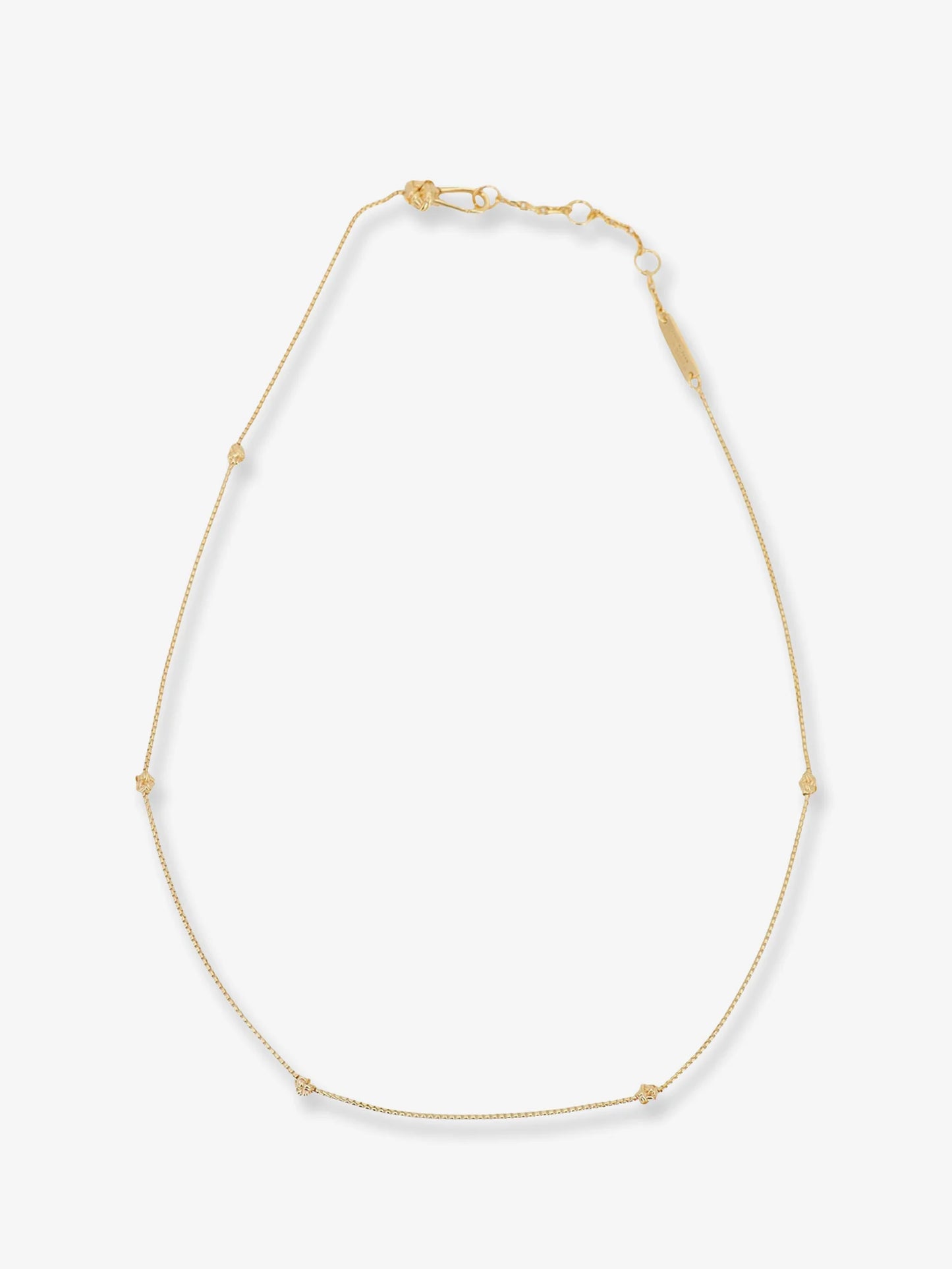 Bottega Veneta Brass Necklace