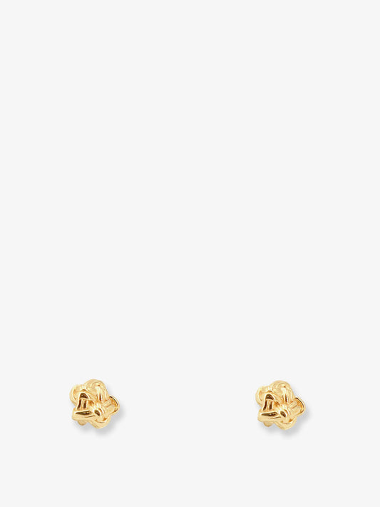 Bottega Veneta Brass Earrings