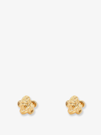 Bottega Veneta Brass earrings - Yellow Gold