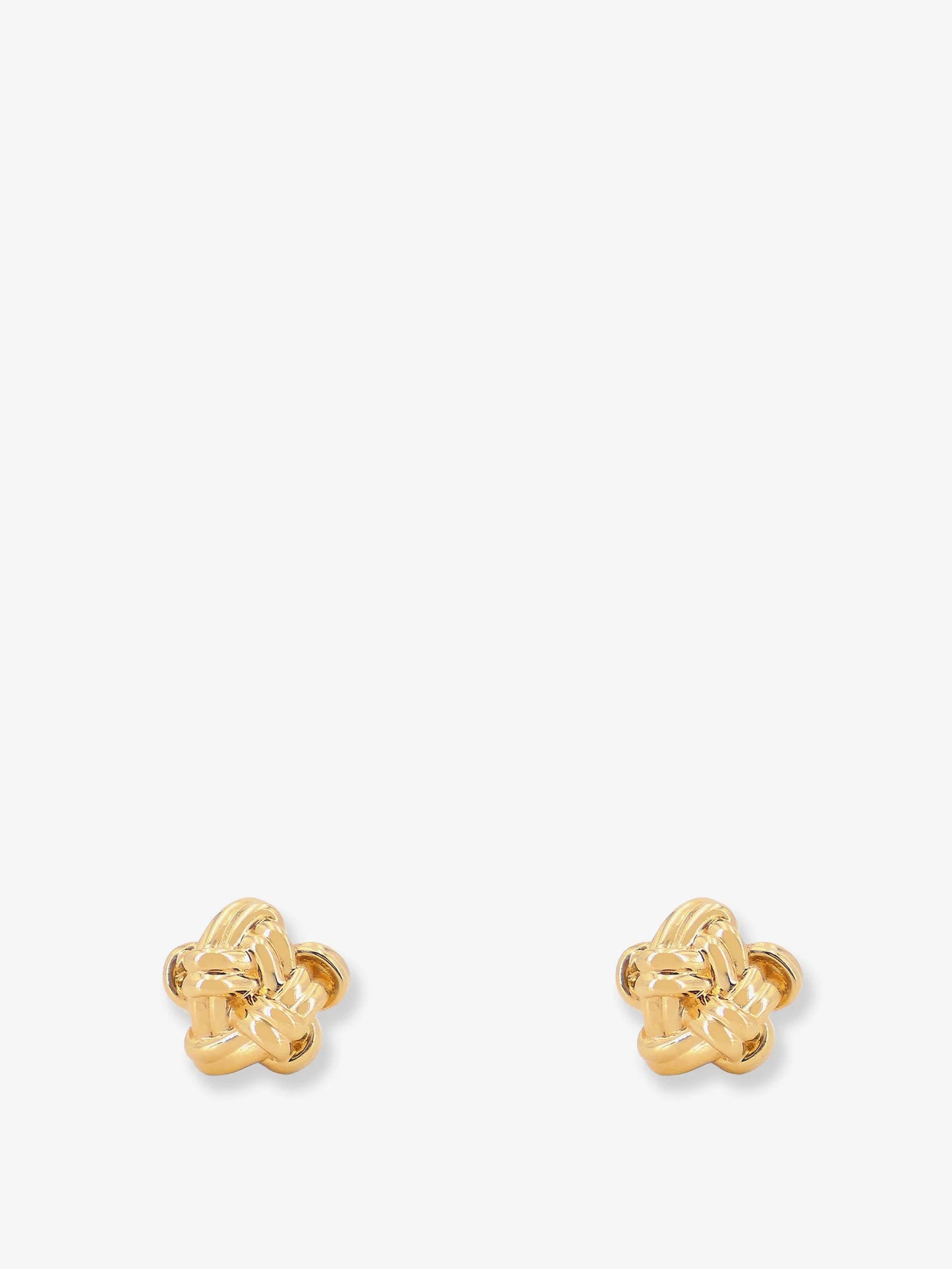 BOTTEGA VENETA - Brass earrings