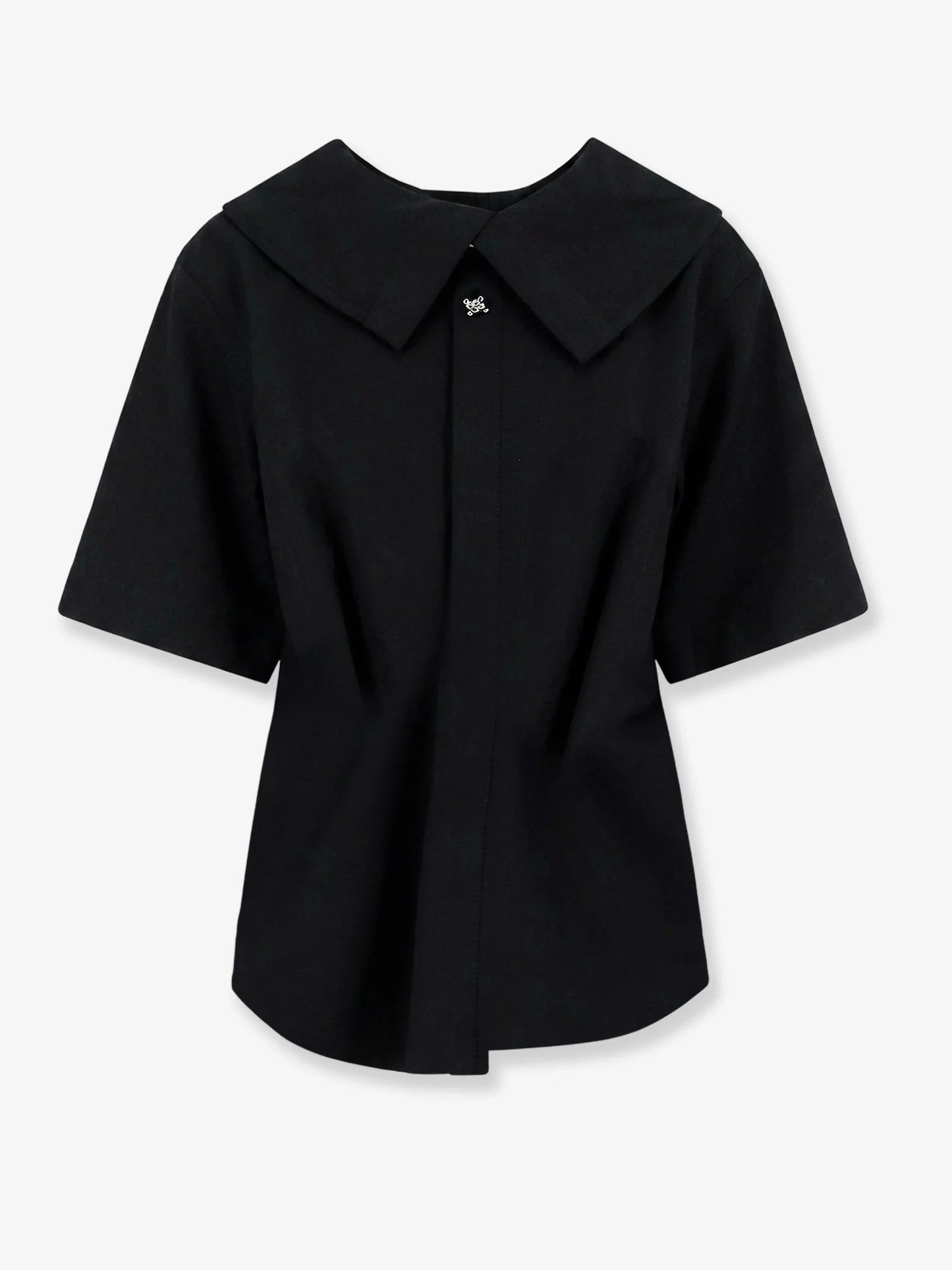 BOTTEGA VENETA - Compact cotton canvas shirt with Square Knot buttons