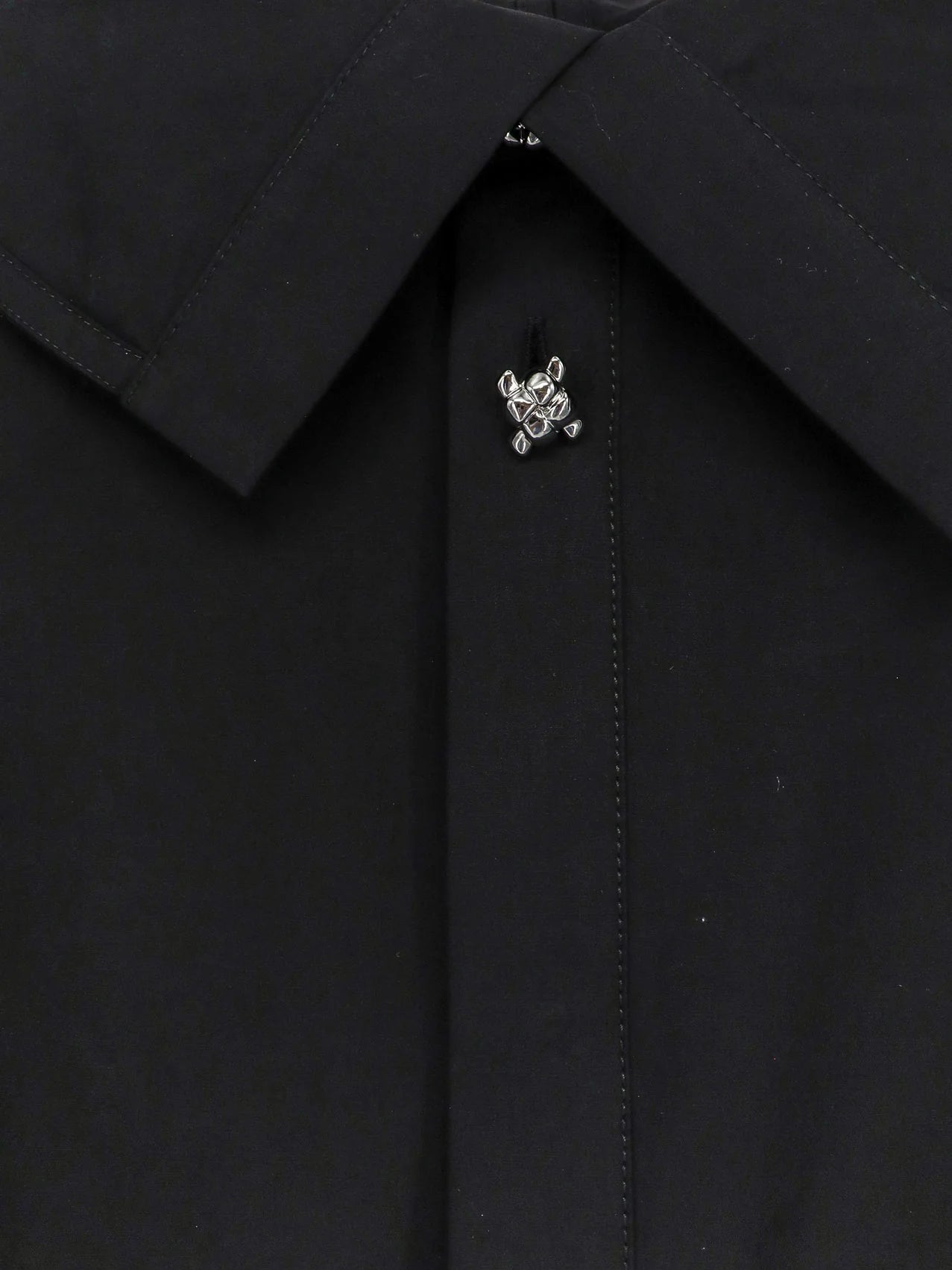 BOTTEGA VENETA - Compact cotton canvas shirt with Square Knot buttons