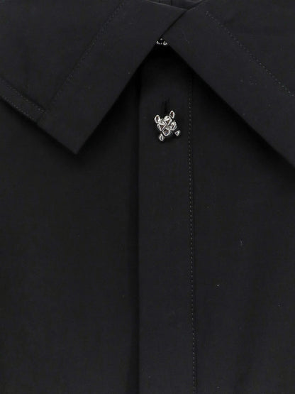 BOTTEGA VENETA - Compact cotton canvas shirt with Square Knot buttons