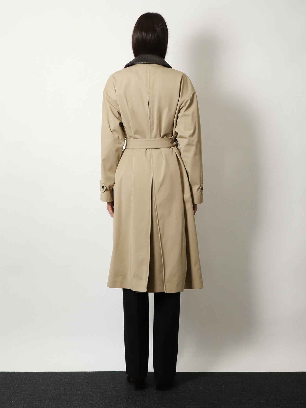Bottega Veneta Light Cotton Trench - Sahara