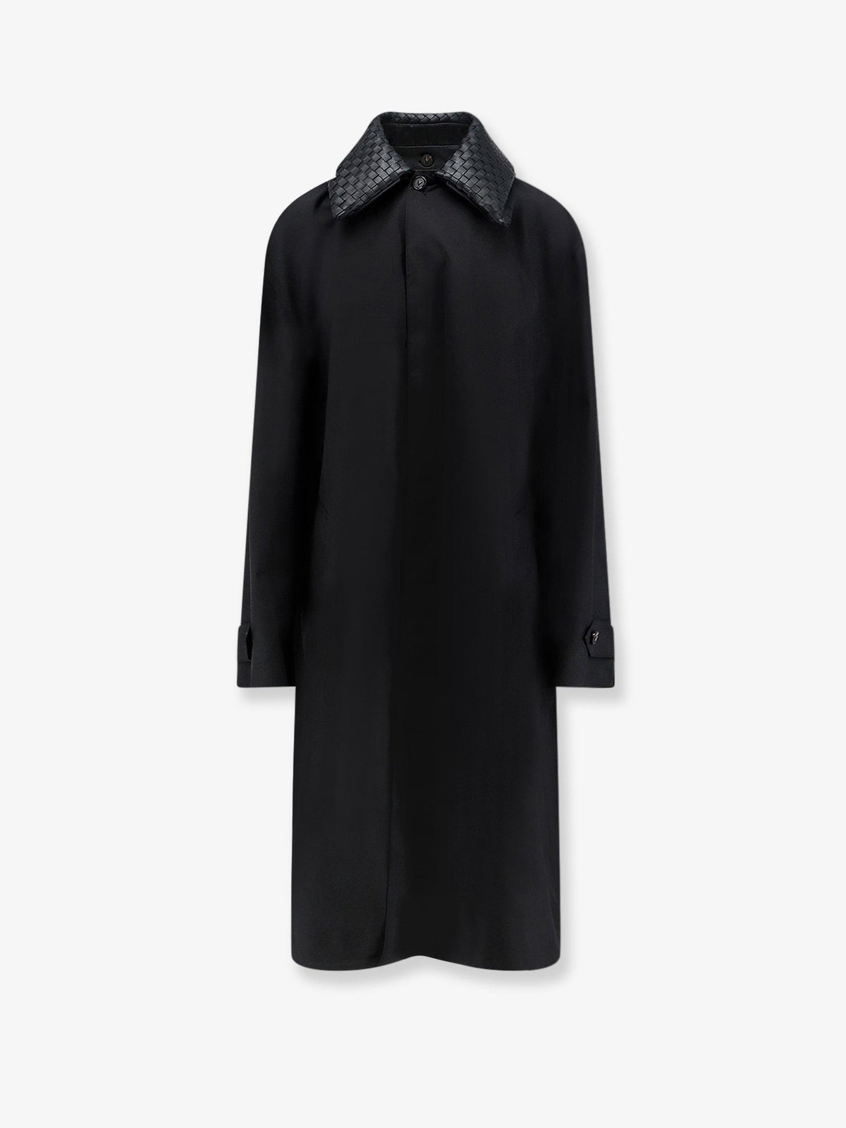 Bottega Veneta Wool and silk coat - Double Black