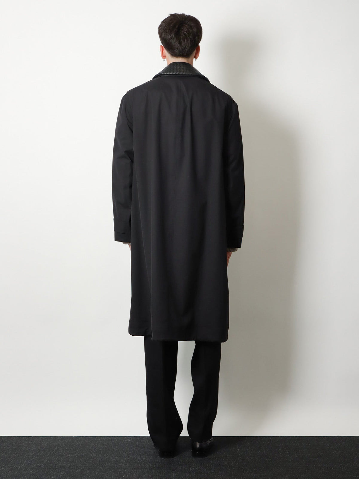 Bottega Veneta Wool and silk coat - Double Black