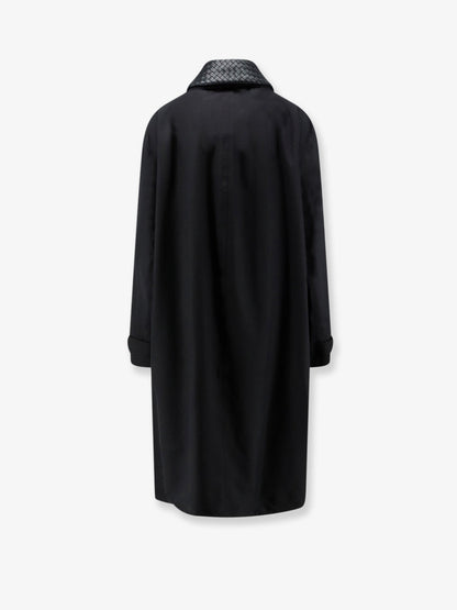 Bottega Veneta Wool and silk coat - Double Black