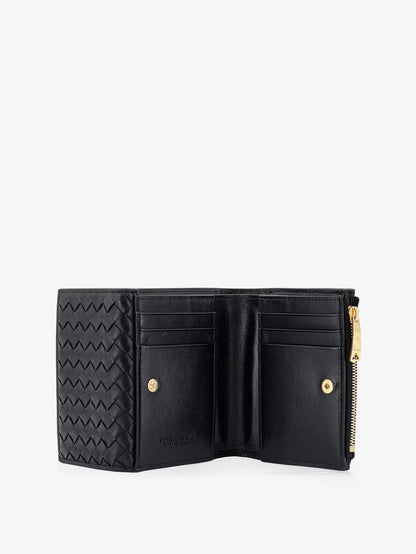 BOTTEGA VENETA - Bi-fold Intrecciato wallet with zip