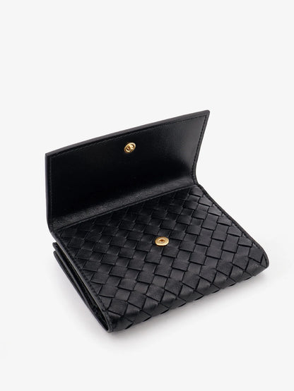 BOTTEGA VENETA - Bi-fold Intrecciato wallet with zip