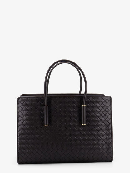 BOTTEGA VENETA - Barbara leather handbag with Intrecciato motif