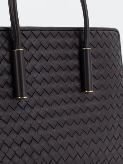 BOTTEGA VENETA - Barbara leather handbag with Intrecciato motif