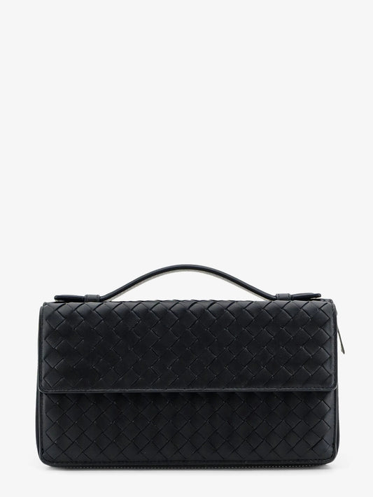 Bottega Veneta Leather Wallet With Intrecciato Pattern
