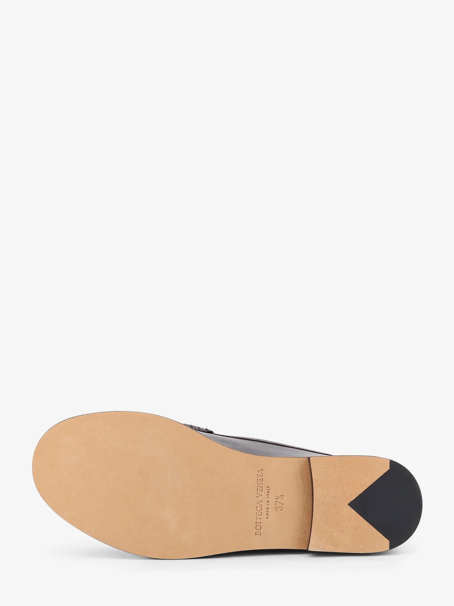 BOTTEGA VENETA - Silenzio leather loafers with Intrecciato motif