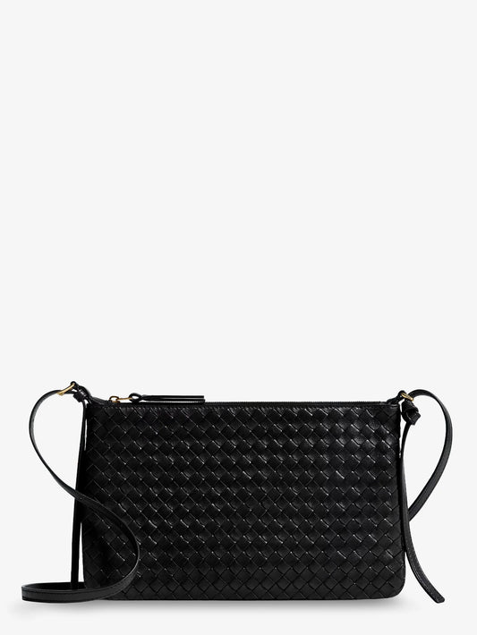 Bottega Veneta Pochette Intrecciato Piccolo Medium With Shoulder Strap