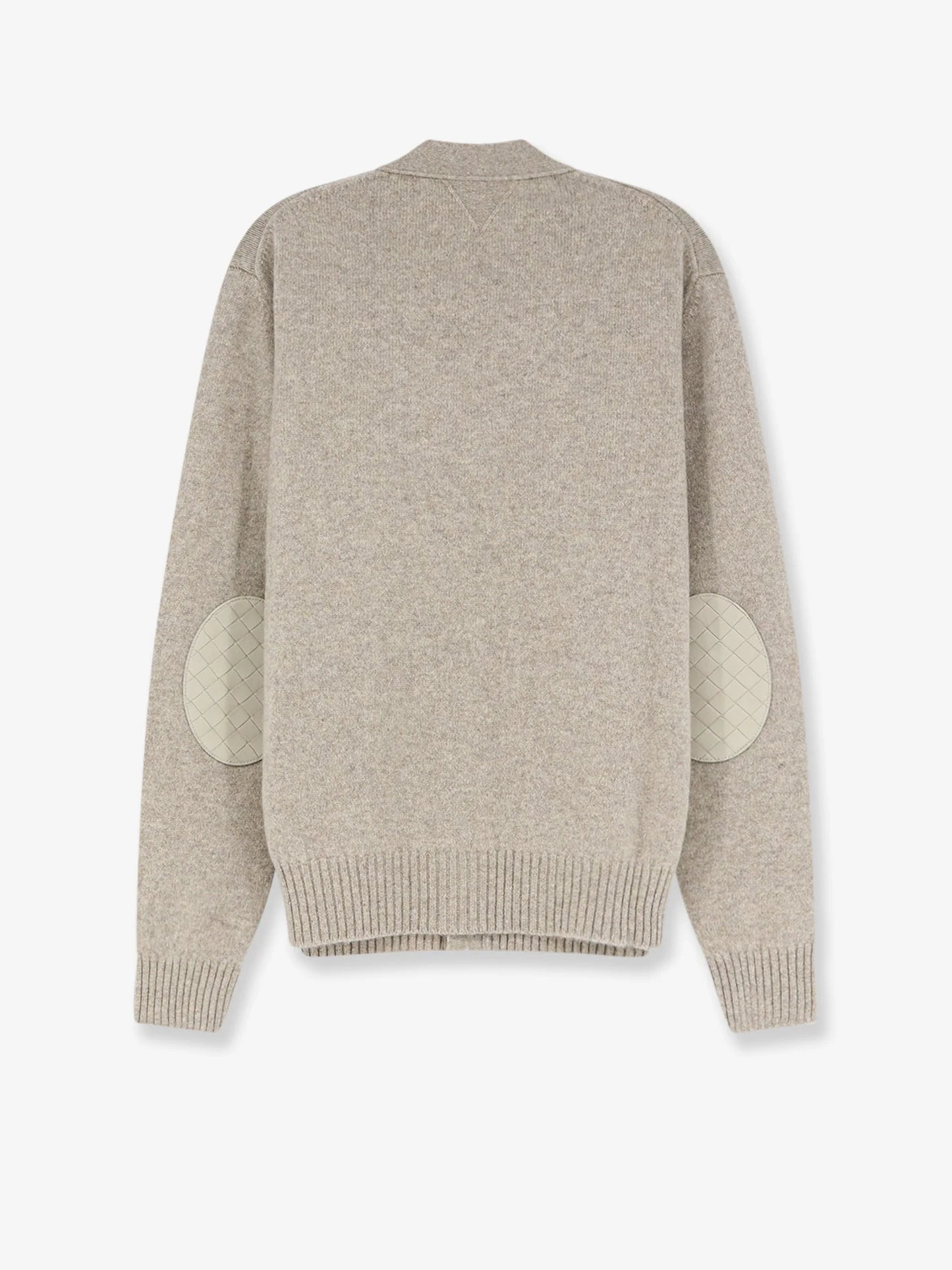 BOTTEGA VENETA - Cashmere blend cardigan with Intreccio patch
