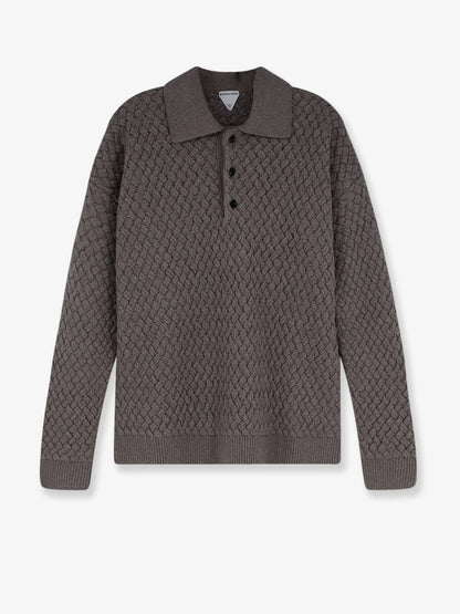 BOTTEGA VENETA - Wool sweater with Intrecciato motif