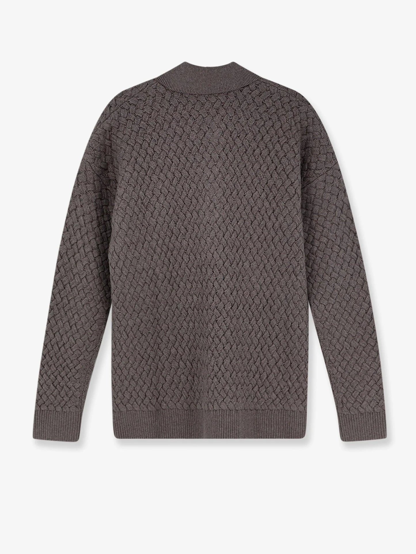 BOTTEGA VENETA - Wool sweater with Intrecciato motif