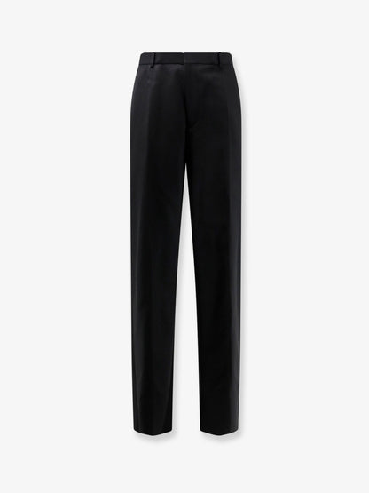 Bottega Veneta Light Wool Trousers - Doubleblack