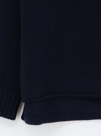 Bottega Veneta Wool and cashmere blend turtleneck - Midnightblue