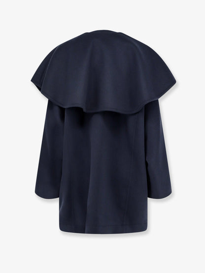 Bottega Veneta Wool and cashmere coat - Midnightblue
