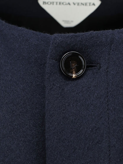 Bottega Veneta Wool and cashmere coat - Midnightblue