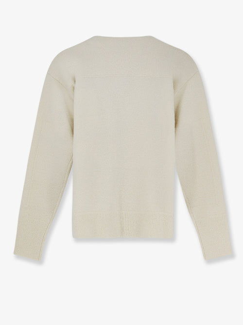 Bottega Veneta Cashmere, wool and silk cardigan - Parchment