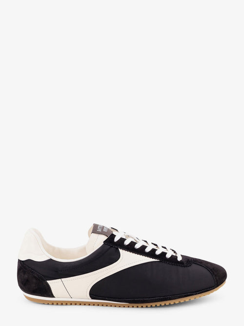 Bottega Veneta Shot leather and nylon sneakers - Blackalabaster