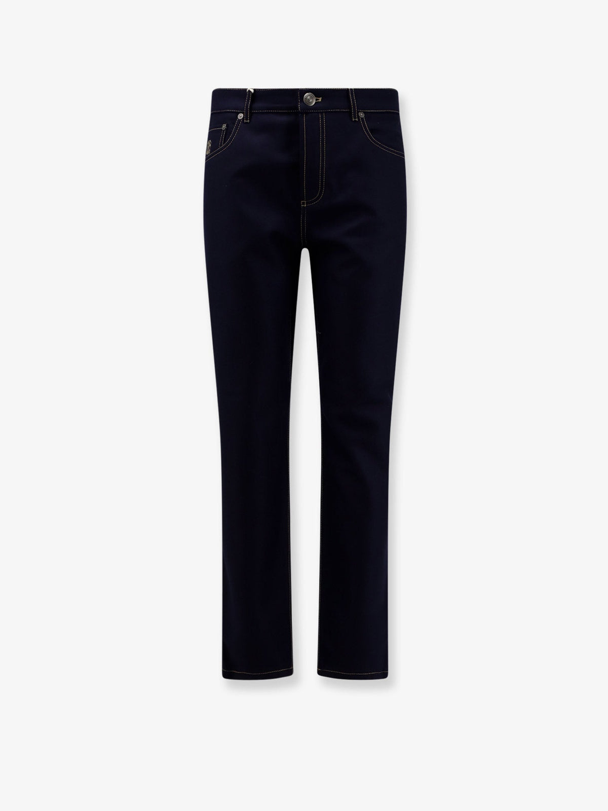 Brunello Cucinelli Virgin wool trousers - Blucoloratonuovocamel