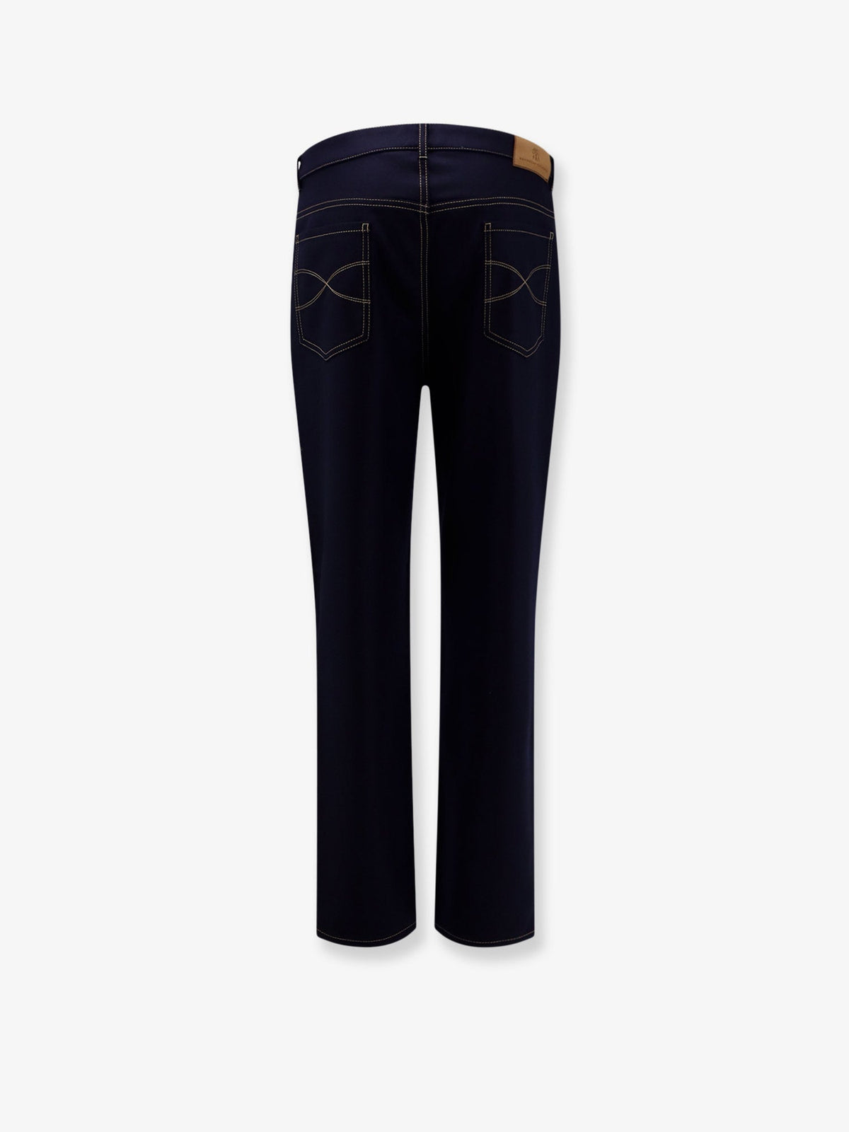 Brunello Cucinelli Virgin wool trousers - Blucoloratonuovocamel