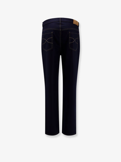 Brunello Cucinelli Virgin wool trousers - Blucoloratonuovocamel