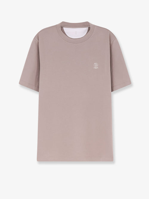Brunello Cucinelli Cotton T-shirt - Rocciawhite