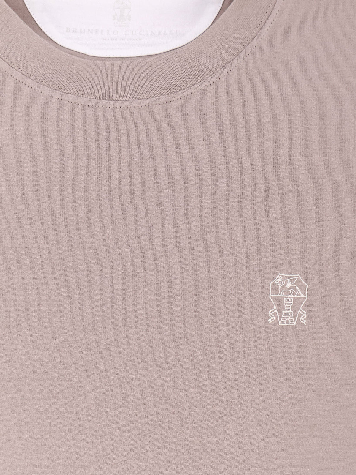 Brunello Cucinelli Cotton T-shirt - Rocciawhite