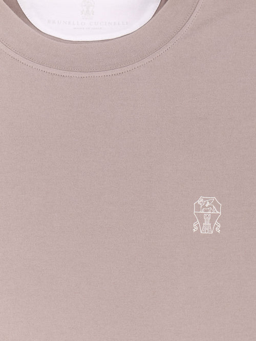 Brunello Cucinelli Cotton T-shirt - Rocciawhite