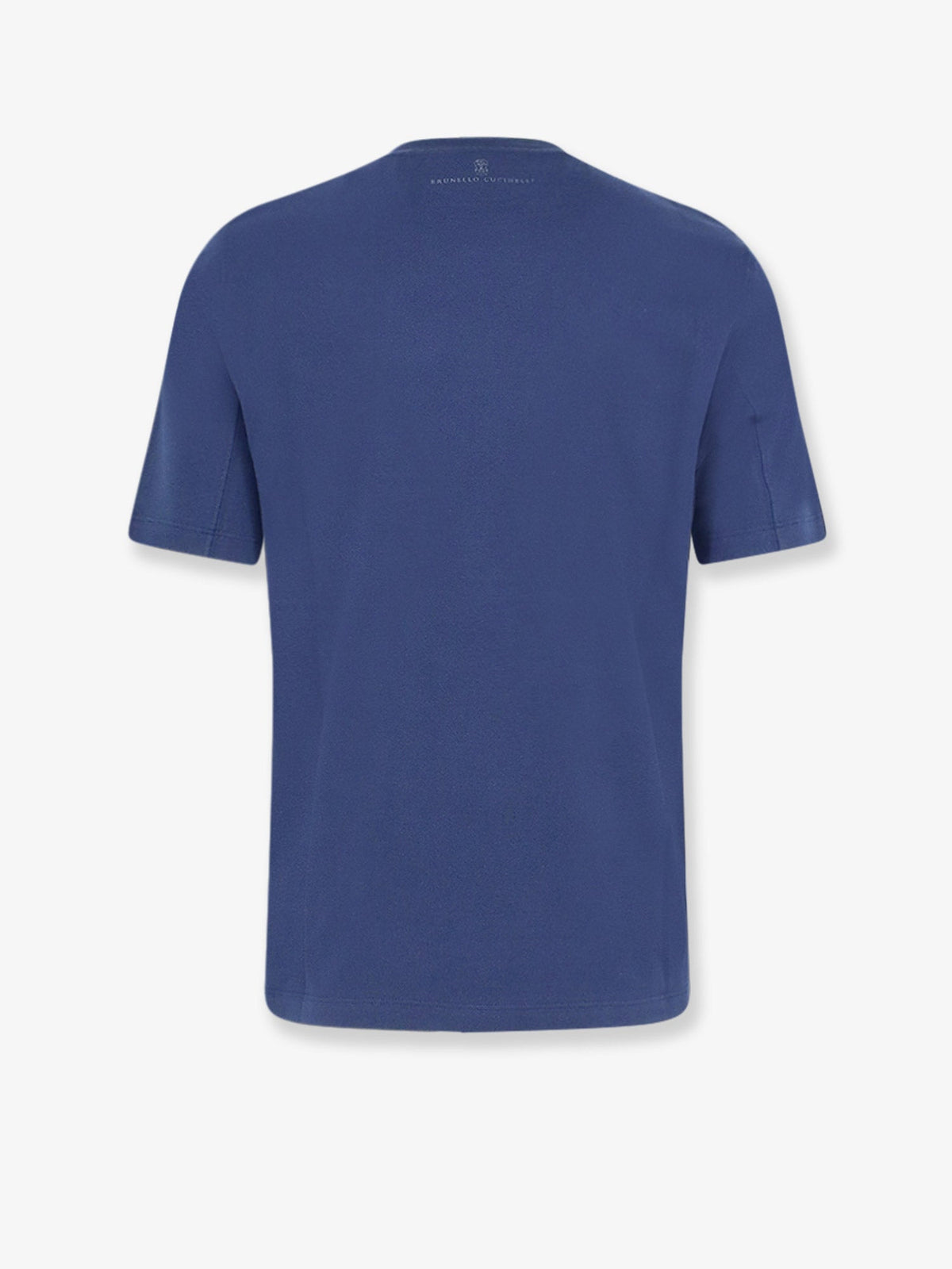 Brunello Cucinelli Cotton T-shirt with front embroidery - Cadetto