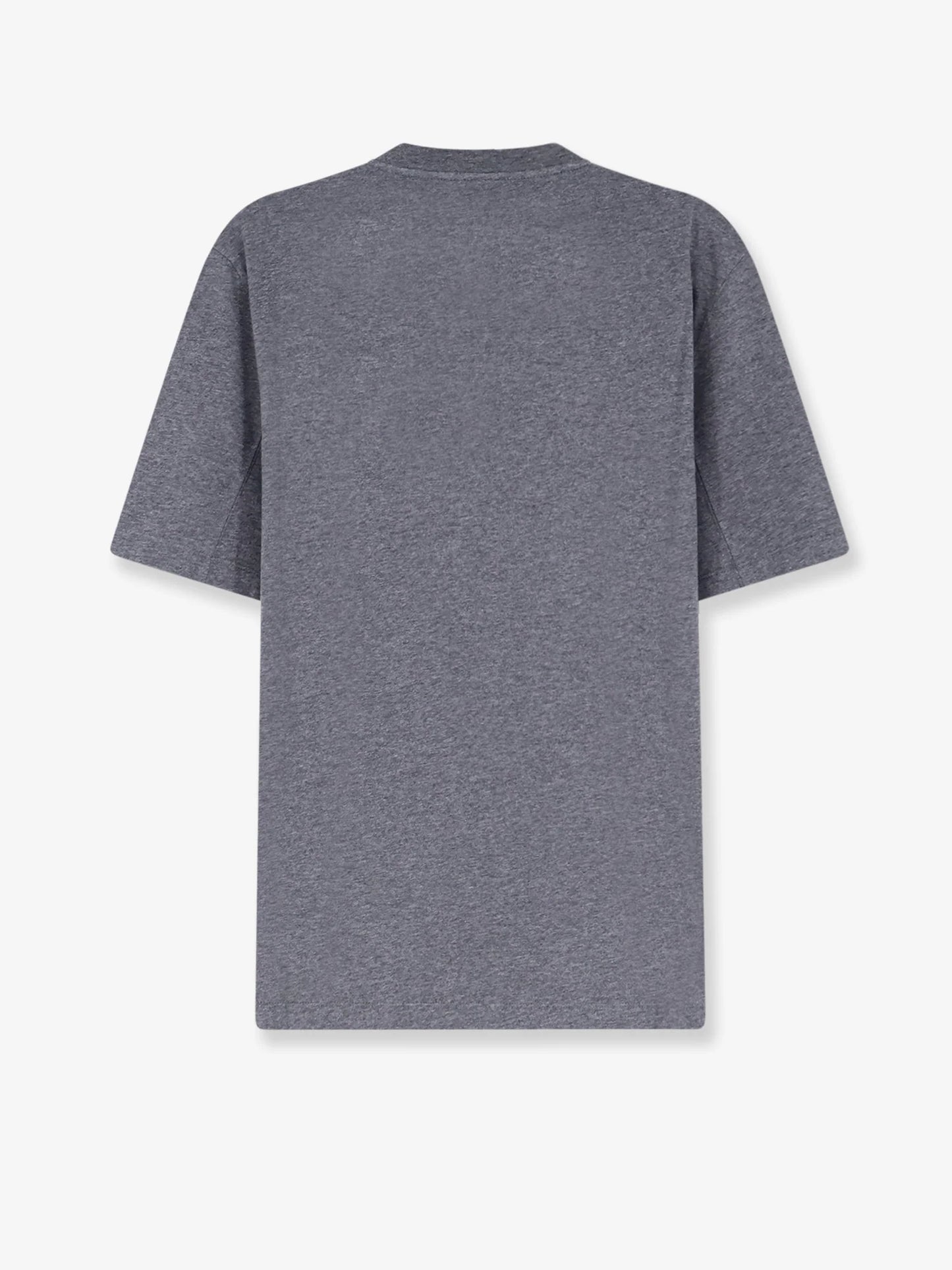 BRUNELLO CUCINELLI - Cotton T-shirt with print on the front