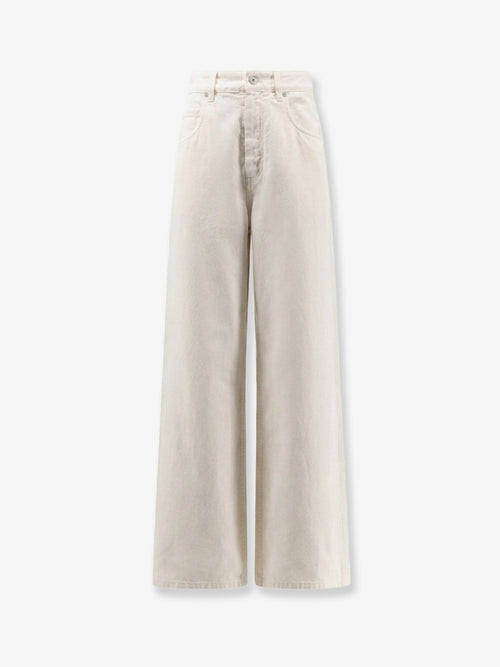 Brunello Cucinelli The Relaxed Boyfriend Jean-Soft Barrel Leg - Panama