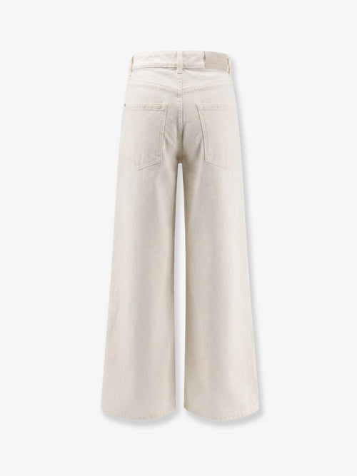 Brunello Cucinelli The Relaxed Boyfriend Jean-Soft Barrel Leg - Panama