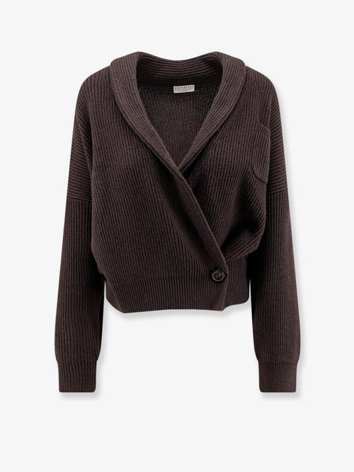 Brunello Cucinelli Cashmere cardigan - Caffè