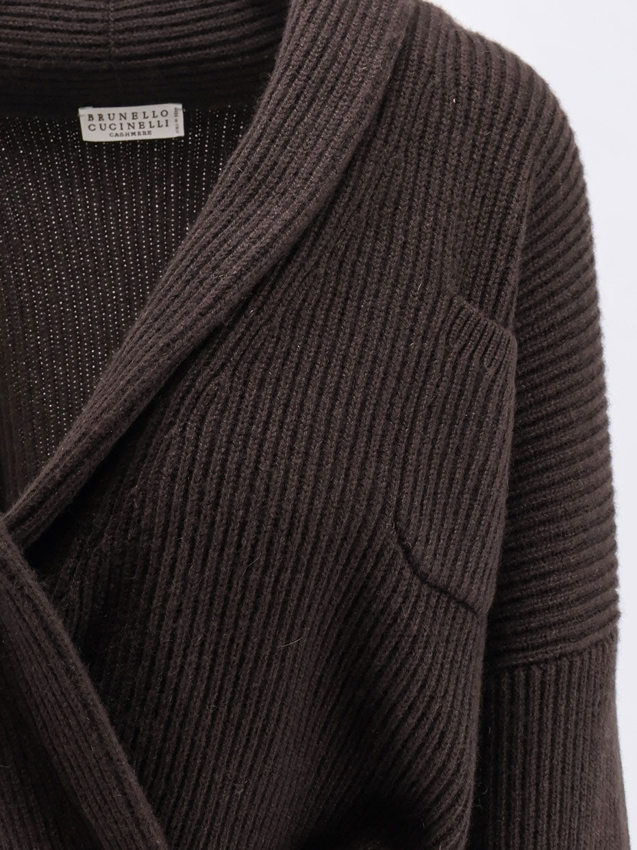 Brunello Cucinelli Cashmere cardigan - Caffè