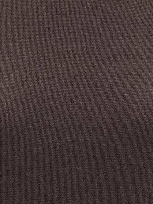 Brunello Cucinelli Cashmere turtleneck with Monili detail on the back - Caffè
